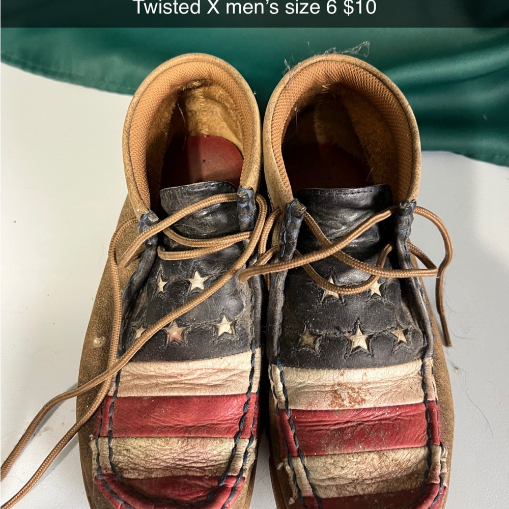Twisted X Men's Patriotic Chukka Boots - Red, White, Blue